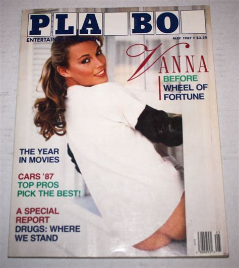 Playboy Magazine May 1987 Vanna White Good Condition