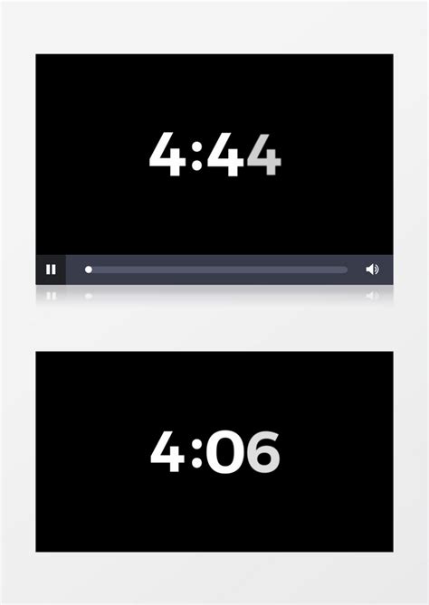 超高清动画制作五秒钟倒计时视频素材模板下载_倒计时_图客巴巴