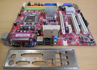 MSI MS-7267 Ver 4.2 945GCM5 V2 Mainboard +Blende Sockel 775 Intel Maxd