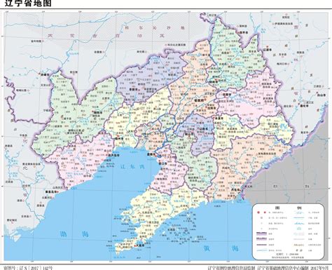 辽宁省标准地图（1:2300000） - 辽宁省地图 - 地理教师网