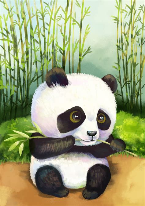 熊猫|插画|儿童插画|xiaoyaored鹿喵喵 - 原创作品 - 站酷 (ZCOOL)