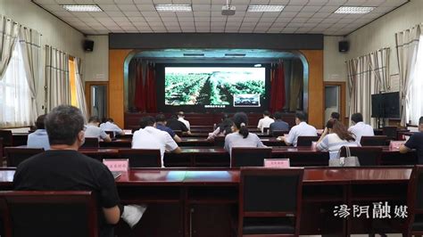 汤阴县收听收看全省乡村产业发展工作推进电视电话会