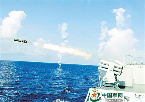 海军南海舰队三亚舰砺剑浪尖：拦截来袭导弹演练 - 海洋财富网