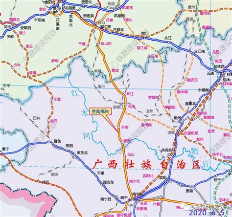 广西高铁地图路线图,广西高线图,高铁路线图_大山谷图库
