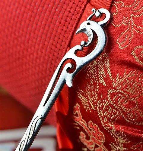 云南民族风苗银发簪饰品 西藏藏银发钗发夹… - 堆糖，美图壁纸兴趣社区