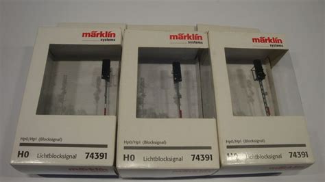Märklin H0 - 74391 - Attachments - 5 Light block signals - Catawiki