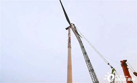 国家电投河南公司卫辉50兆瓦风电项目顺利完成首台风机并网-国际风力发电网