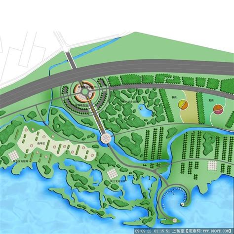 某万亩果园湿地公园规划设计jpg方案