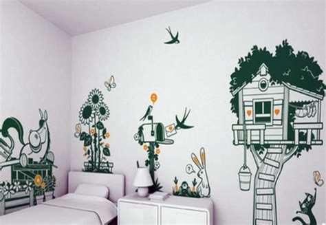 手绘墙颜料设计 体验手绘精彩