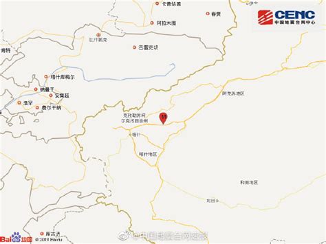 新疆克孜勒苏州阿图什市发生3.4级地震，震源深度10千米