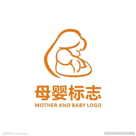 母婴标志婴儿女人LOGO标志标识模板设计母婴logoAI免费下载 - 图星人