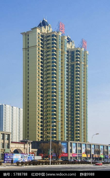 鞍山恒大绿洲现代高层建筑高清图片下载_红动中国