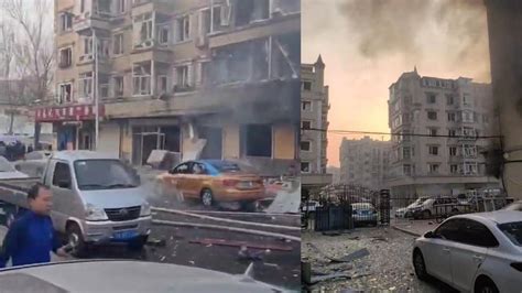 哈尔滨一小区发生爆炸：1人死亡、7人轻微伤，初判系燃气燃爆_新浪新闻