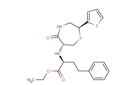110143-57-2 | (2S,6R)-6-[[(1S)-1-乙氧羰基]-3-苯基丙基]氨基-2-(2-噻吩基)-1,4-硫氮杂卓-5-酮 ...