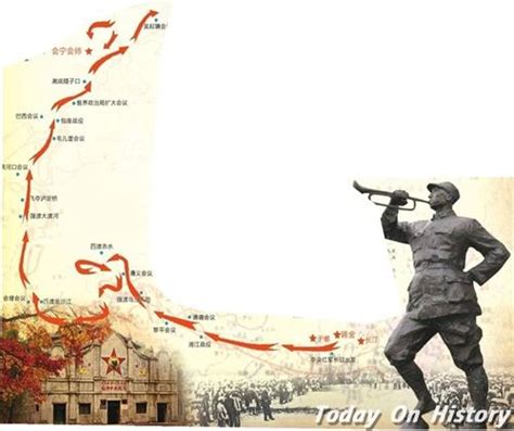 地图演示红军长征路线，历尽艰辛的求生之路，两万五千里的伟大壮举_腾讯视频