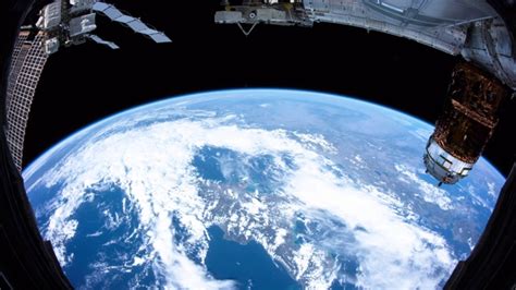 从太空看地球。真实的视频。没有CGI。来自国际空间站—高清视频下载、购买_视觉中国视频素材中心