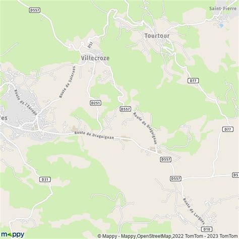 Plattegrond Villecroze : kaart van Villecroze (83690) en praktische info