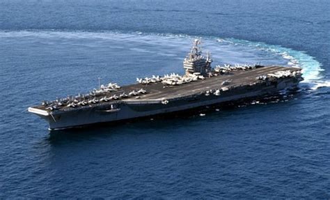 美国华盛顿号核动力航母已经启程前往日本(图) - 美国军事 - 全球防务