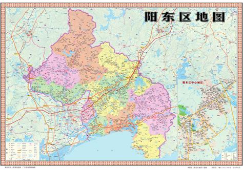 广东省阳江市旅游地图 - 阳江市地图 - 地理教师网