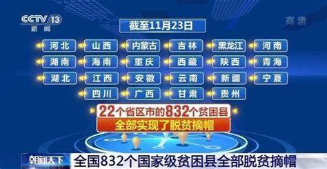贵州最后9个贫困县摘帽 全国832个贫困县全部实现脱贫摘帽