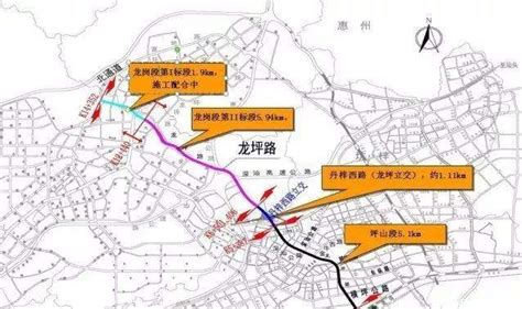 深圳龙坪路龙岗段最新进展（2020年12月份）_深圳之窗