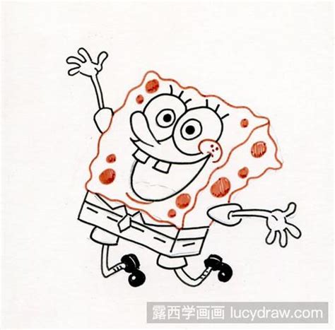 教你画海绵宝宝中的卡通人物-广州名动漫