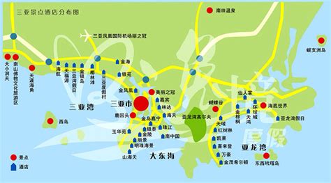 三亚市地名_海南省三亚市行政区划 - 超赞地名网