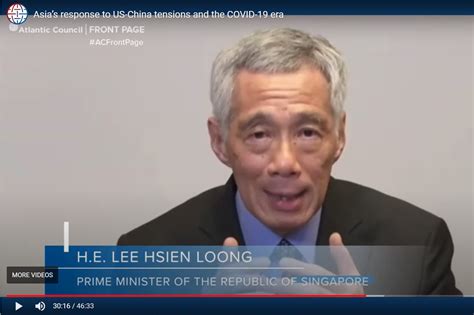 李显龙：“他清楚知道他要的是个什么样的中国，而且非常有决心实现理想。”