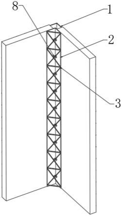 一种适用于转角的构造柱模板加固体系的制作方法