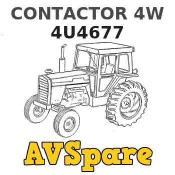 CONTACTOR 4W 4U4677 - Caterpillar | AVSpare.com