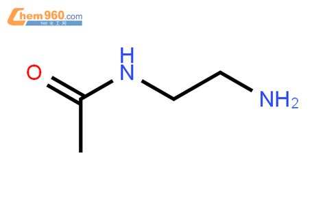 1001-53-2_N-乙酰基乙二胺CAS号:1001-53-2/N-乙酰基乙二胺中英文名/分子式/结构式 – 960化工网