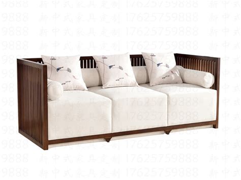 新中式沙发现代中式简约沙发-家样