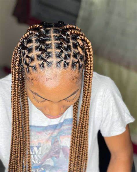 30 Criss Cross Knotless Braids That Will Up Your Braiding Game