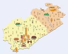 辽宁省阜新市旅游地图 - 阜新市地图 - 地理教师网