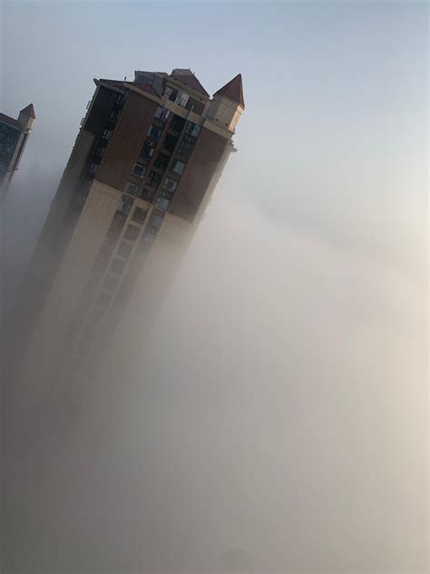 广东佛山大雾弥漫 天空呈磨砂质感-天气图集-中国天气网