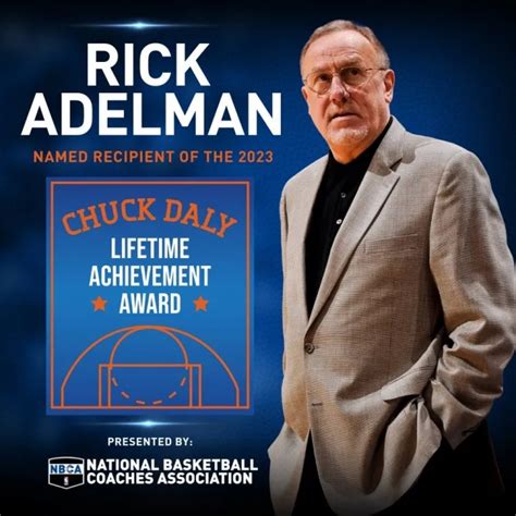 NBA教练协会宣布：里克-阿德尔曼获得2023年查克-戴利终身成就奖 - 球迷屋