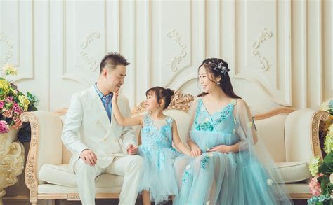 全家福，亲子照-北京摩根婚纱摄影-百合婚礼