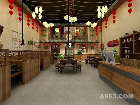 熊攀云-贵阳花果园(同一首锅)烙锅店 - 餐饮空间 - 熊攀云设计作品案例