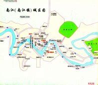 四川巴中巴州区三江镇地图 -手机版