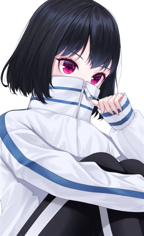 正在脱袜子的动漫女学生手机壁纸