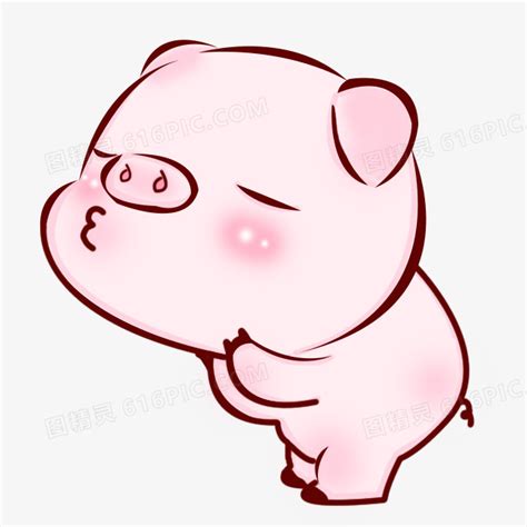粉红小猪图片