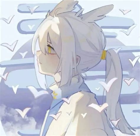 甜美女生头像白鸟漫画网