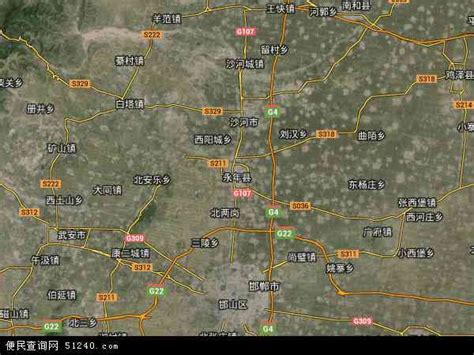 永年县地图 - 永年县卫星地图 - 永年县高清航拍地图 - 便民查询网地图