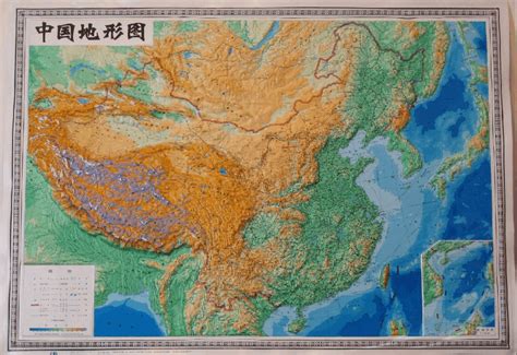 中国的山脉分布图图片
