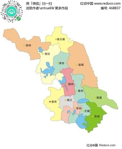 江苏地图-江苏旅游图