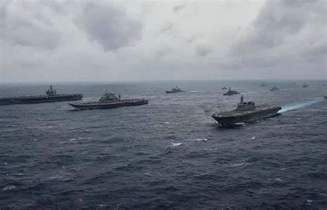 日美法澳在东海地区开展演习系针对中国威慑行动？国防部回应 - 西部网（陕西新闻网）