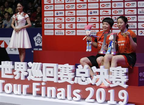 祝贺！羽毛球世界巡回赛总决赛女双夺冠
