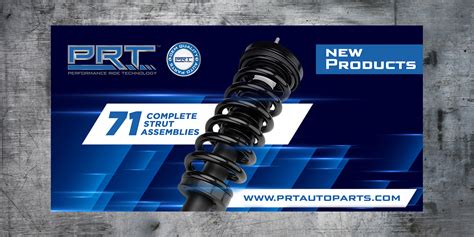 PRT Launches 71 Products On Complete Strut Assemblies