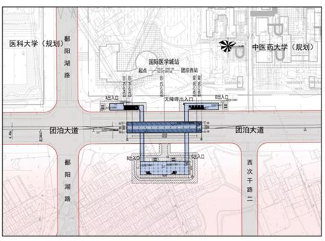 天津地铁4号线、10号线站点效果有艺术感，尽快通车更加值得期待