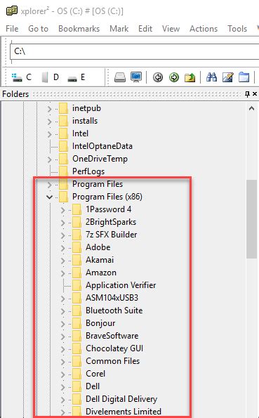 Difference between Program Files (x86) and Program Files folders